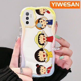 เคสโทรศัพท์มือถือแบบนิ่ม ใส กันกระแทก ลายการ์ตูนชิบิ มารุโกะจัง สําหรับ OPPO A53 2020 4G A53s 4G A32 A33 2020 A11s