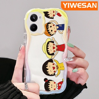 เคสโทรศัพท์มือถือแบบนิ่ม ใส กันกระแทก ลายการ์ตูนชิบิ มารุโกะจัง สําหรับ Realme 10