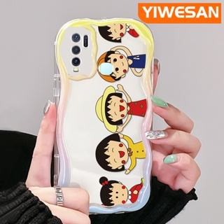 เคสโทรศัพท์มือถือแบบนิ่ม ใส กันกระแทก ลายการ์ตูนชิบิ มารุโกะจัง สําหรับ VIVO Y30 Y30i Y50