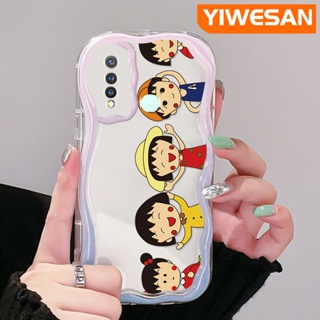 เคสโทรศัพท์มือถือแบบนิ่ม ใส กันกระแทก ลายการ์ตูนชิบิ มารุโกะจัง สําหรับ VIVO Y19 Y5s