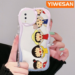 เคสโทรศัพท์มือถือแบบนิ่ม ใส กันกระแทก ลายการ์ตูนชิบิ มารุโกะจัง สําหรับ VIVO Y85 V9 V9 Youth V9 Pro Y85A Z1i Z3x