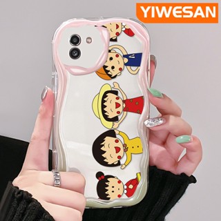 เคสโทรศัพท์มือถือแบบนิ่ม ใส กันกระแทก ลายการ์ตูนชิบิ มารุโกะจัง สําหรับ Samsung A03 Core A03s A02 M02 A02s M02s F02s