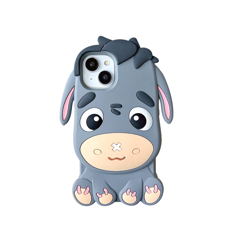 เคสโทรศัพท์มือถือ ซิลิโคน กันกระแทก ลายลาน้อย แฟชั่น สําหรับ iPhone 14Pro 13 12 11 Pro Max