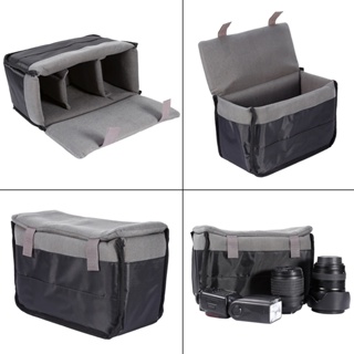 Westvirginia267 แบบพกพาใส่เบาะ Protector Divider Partition Bag CL สำหรับเลนส์กล้อง DSLR