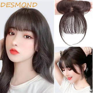 Desmond แอร์หน้าม้าสังเคราะห์ธรรมชาติ 3D มองไม่เห็น พร้อมหน้าม้าปลอม ทนอุณหภูมิสูง
