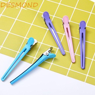 Desmond 12 ชิ้น / เซต กิ๊บติดผม คงที่, กิ๊บหนีบผม พลาสติก สีดํา, แต่งหน้า สีฟ้า ยาว ผู้หญิง กิ๊บมืออาชีพ