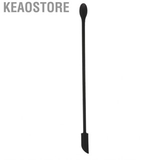 Keaostore (Black)Makeup Spatula Tool Double Side Silicone Mini Lengthened  Jam CHW