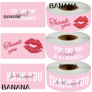 Banana1 การ์ดอวยพร ลาย Thank You 5*9 ซม. สําหรับโปสการ์ด 30 ชิ้น