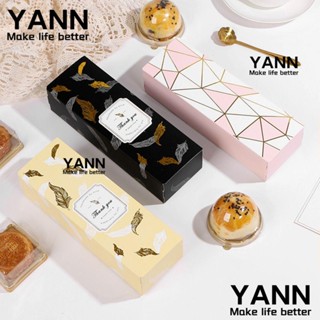 Yann1 กระเป๋าทรงโท้ท เคลือบผิว สําหรับใส่คัพเค้ก สีบรอนซ์ 10 ชิ้น ต่อล็อต