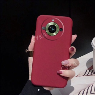 เคสโทรศัพท์มือถือ ซิลิโคนนิ่ม ผิวด้าน บางมาก สําหรับ Realme 11 Pro 11Pro+ Realme11 5G 4G NFC C51 C53 C53 C51