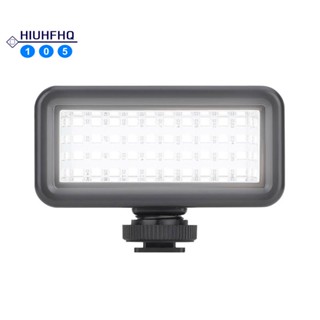 โคมไฟสปอตไลท์ LED กันน้ํา 40 เมตร สีดํา สําหรับ GoPro11 10 Action 3 1 ชิ้น