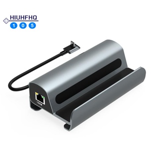 แท่นชาร์จ USB C เป็นอีเธอร์เน็ต RJ45 HDMI USB3.0 Type-C