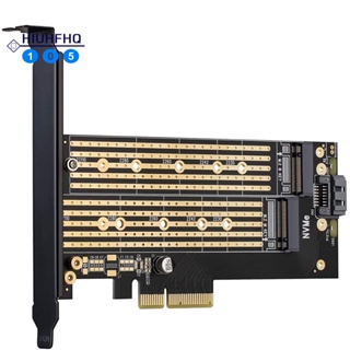 Jeyi อะแดปเตอร์การ์ดอินเตอร์เฟซ SK6 M.2 NVMe SSD NGFF เป็น PCIE X4 M Key B Key Dual PCI Express 3.0 X4 2230-22110 ทุกขนาด M.2