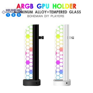 ขาตั้งการ์ดจอ ARGB 5V 3Pin สีดํา สําหรับคอมพิวเตอร์ จํานวน 1 ชิ้น