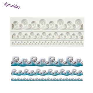 Dyruidoj1 แม่พิมพ์เค้กช็อคโกแลต ซิลิโคน รูปปลาวาฬ DIY