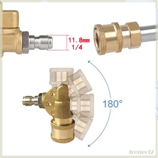 [Freneci2] หัวฉีดแรงดันสูง เชื่อมต่อเร็ว สําหรับใต้วงล้อรถยนต์