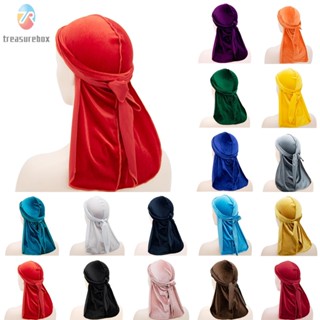 【TRSBX】Comfy Fashion New Stylish Cap Bandana Long Tail Mens Pirate Bandana Silky