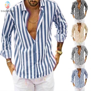 【TRSBX】Shirts Man Mans Streetwear Trendy Breathable Casual Clothing Comfortable