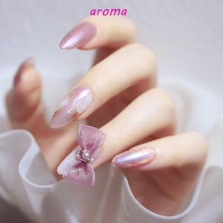 Aroma จี้ลูกไม้ 3D สไตล์ญี่ปุ่น สําหรับตกแต่งเล็บ