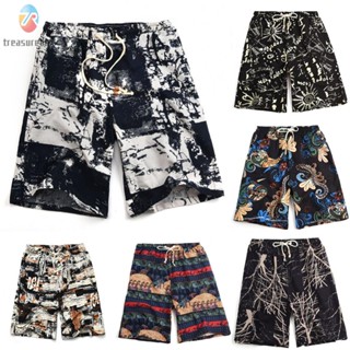 【TRSBX】Men Shorts Beachwear Breathable Comfortable Elastic Leightweight Loose