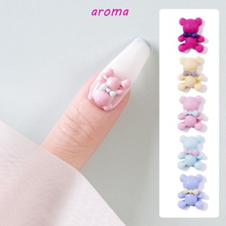 Aroma เครื่องประดับเรซิ่น ลายการ์ตูน ขนาดเล็ก สําหรับตกแต่งเล็บ DIY