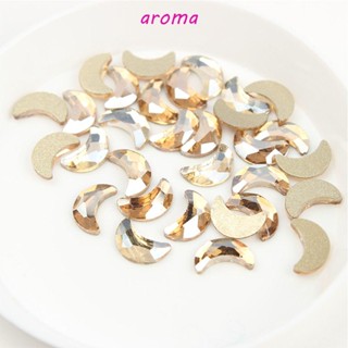 Aroma หินอัญมณีเพชร 3D สําหรับตกแต่งเล็บ