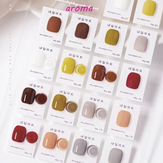 Aroma การ์ดโชว์สีเล็บ แบบใส ทรงกลม รูปเมฆ หมี สําหรับตกแต่งเล็บ