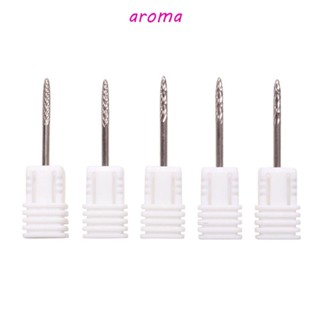 Aroma ดอกสว่านคาร์ไบด์ สําหรับขัดเล็บเจล 1 ชิ้น