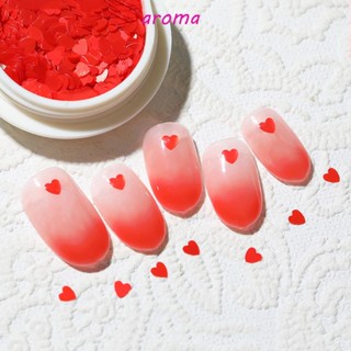 Aroma เลื่อม แวววาว หลากสี สําหรับตกแต่งเล็บ DIY