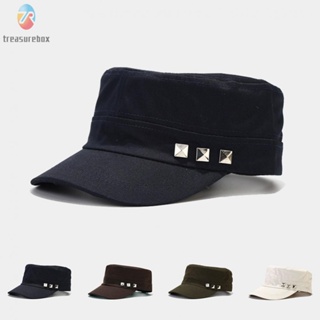 【TRSBX】Baseball Cap Adjustable Army Polyester Beige Black Top Brown Travel Hat