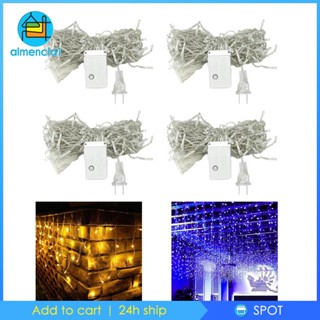 [Almencla1] สายไฟหิ่งห้อย LED ยาว 5 ม. 8 โหมด เสียบปลั๊ก สําหรับแขวนตกแต่งปาร์ตี้คริสต์มาส สวนหลังบ้าน ครบรอบ เทศกาล