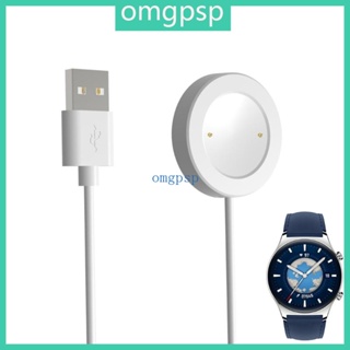 Omg อะแดปเตอร์แท่นชาร์จสมาร์ทวอทช์ USB สําหรับ Watch 4 GS3