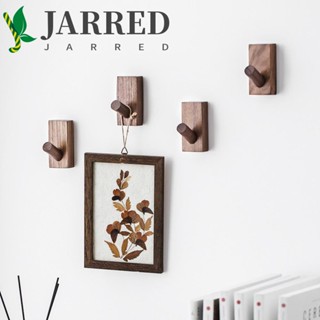 Jarred ตะขอแขวนเสื้อโค้ท ผ้าขนหนู ธรรมชาติ ติดผนังห้องน้ํา ผ้าพันคอ หมวก พวงกุญแจ