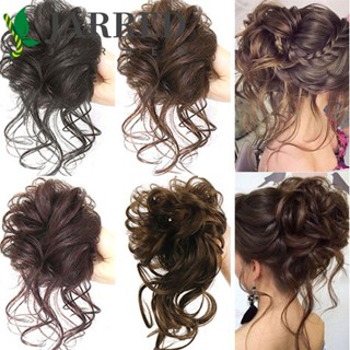 Jarred ยางรัดผมสังเคราะห์ ธรรมชาติ ยืดหยุ่น หยิก Chignon