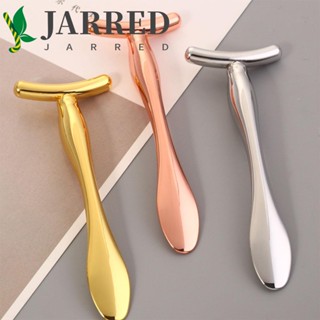 Jarred ช้อนอายครีม รูปทรงตัว T ขนาดเล็ก ป้องกันรอยคล้ําใต้ตา