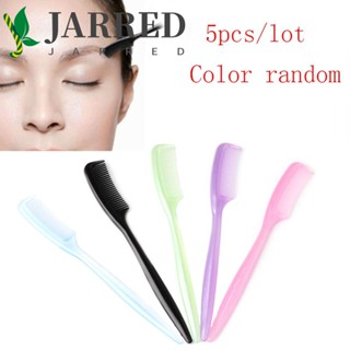 Jarred แปรงแต่งหน้า พลาสติก สุ่มสี สําหรับร้านเสริมสวย ร้านเสริมสวย