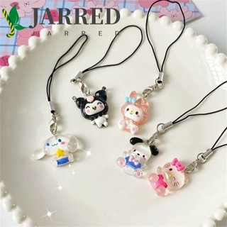 Jarred จี้ห้อยโทรศัพท์มือถือ ลาย Cinnamoroll Purin Kuromi สําหรับห้อยกระเป๋า