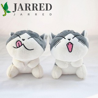 Jarred ตุ๊กตาแมวน่ารัก 4 แบบ พวงกุญแจรถ จี้กระเป๋า ตุ๊กตาสัตว์ ของเล่น ของขวัญ ของเล่นยัดไส้