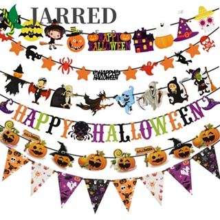 Jarred แบนเนอร์ฮาโลวีน 3 เมตร ในร่ม สําหรับบ้านผีสิง เครื่องประดับฮาโลวีน ปาร์ตี้ โซ่กระดาษ