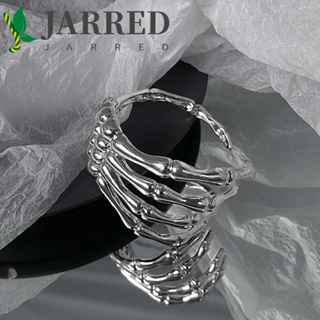 Jarred สร้อยข้อมือ รูปโครงกระดูกผี ปรับได้ สไตล์พังก์ วินเทจ เครื่องประดับ สําหรับปาร์ตี้ฮาโลวีน