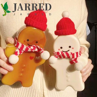 Jarred ขวดน้ําดื่ม ชานม แบบพกพา สร้างสรรค์ ของขวัญคริสต์มาส