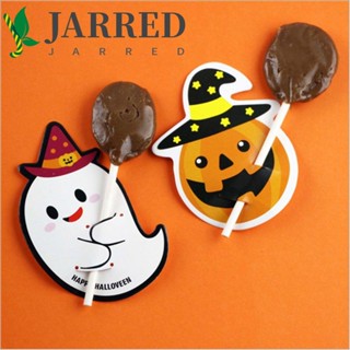 Jarred กระดาษการ์ด ลายฟักทองน่ารัก สําหรับตกแต่งปาร์ตี้ฮาโลวีน DIY