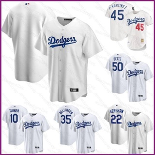 เสื้อกีฬาเบสบอลลําลอง ลายทีม NP2 MLB Los Angeles Dodgers สําหรับผู้ชาย และผู้หญิง