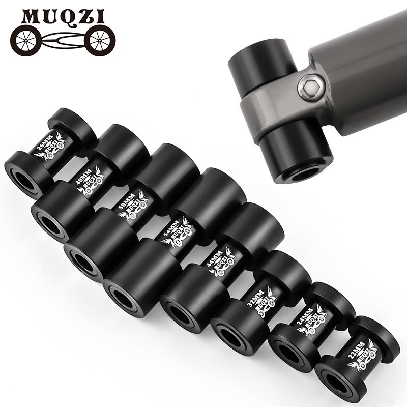MUQZI MTB ด้านหลัง Shock Bushing 22 24 26 32 40 44 50 54 มม. ID 8 มม. OD 12 มม.จักรยานเสือภูเขาอะไหล