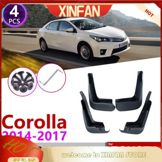 Xinfan บังโคลนหน้า หลัง สําหรับ Toyota Corolla Altis E170 2014 2015 2016 2017