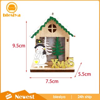 [Blesiya] จี้ไม้ ขนาดเล็ก สําหรับประดับตกแต่งต้นคริสต์มาส DIY