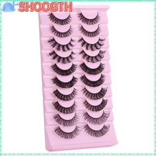 Shoogth ขนตาปลอม ต่อขนตา ขนมิงค์ ขนตารัสเซีย DD Curl