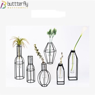 Buttterfly แจกันดอกไม้เหล็ก สําหรับตกแต่งบ้าน ห้องนั่งเล่น