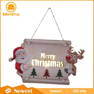 [Blesiya] ป้ายไฟ LED สําหรับแขวนตกแต่งต้นคริสต์มาส