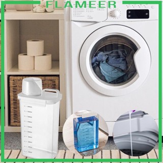 [Flameer] ถังเก็บผงซักฟอก สําหรับซักผ้า ฟาร์มเฮาส์
